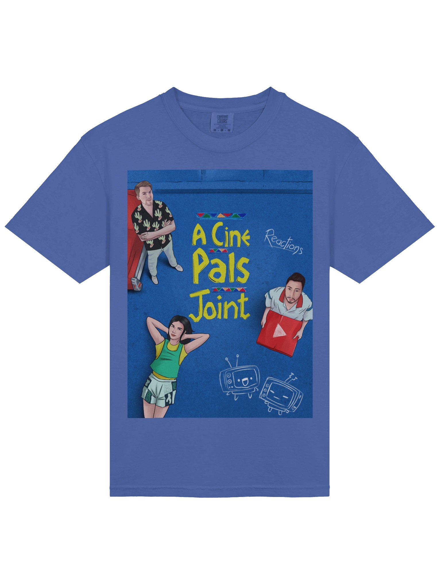 A CinePals Joint: The "Right Thing" Tee in Blue product image (3)