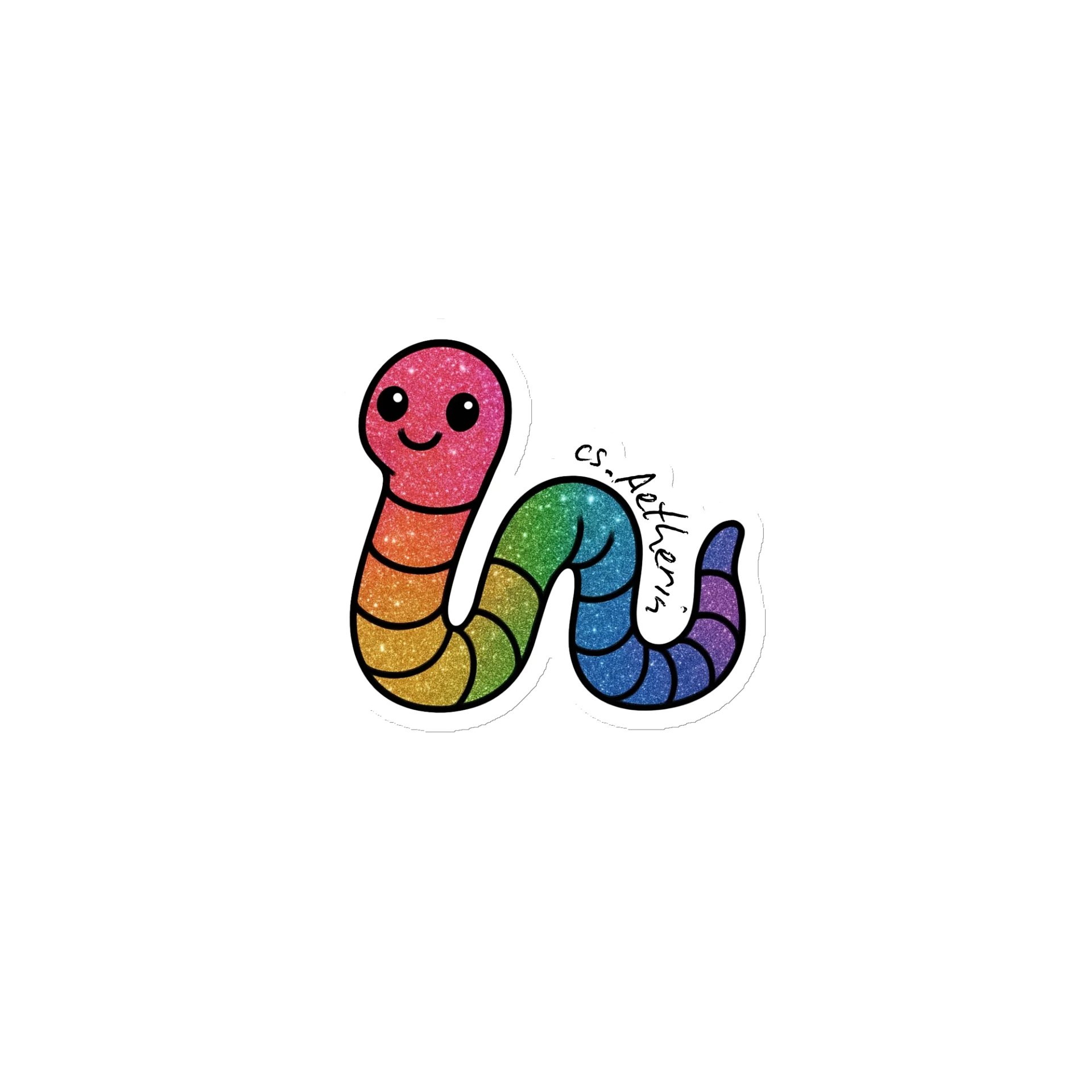 Rainbow Marcus Die-Cut Magnet product image (1)