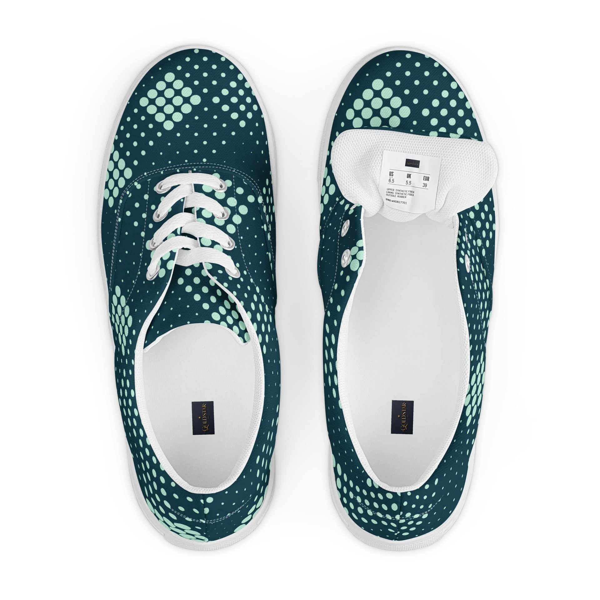 Luminous Geometric Men's Canvas Shoes product image (6)