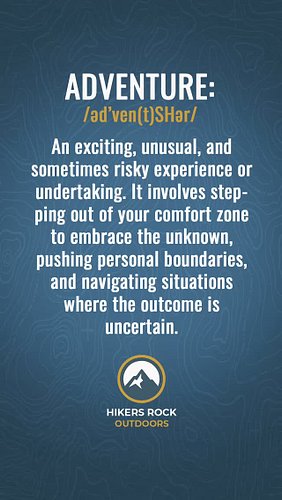 I’ll be the first to admit that an adventurous life can be challenging, both mentally and physically. But I truly don't want ...