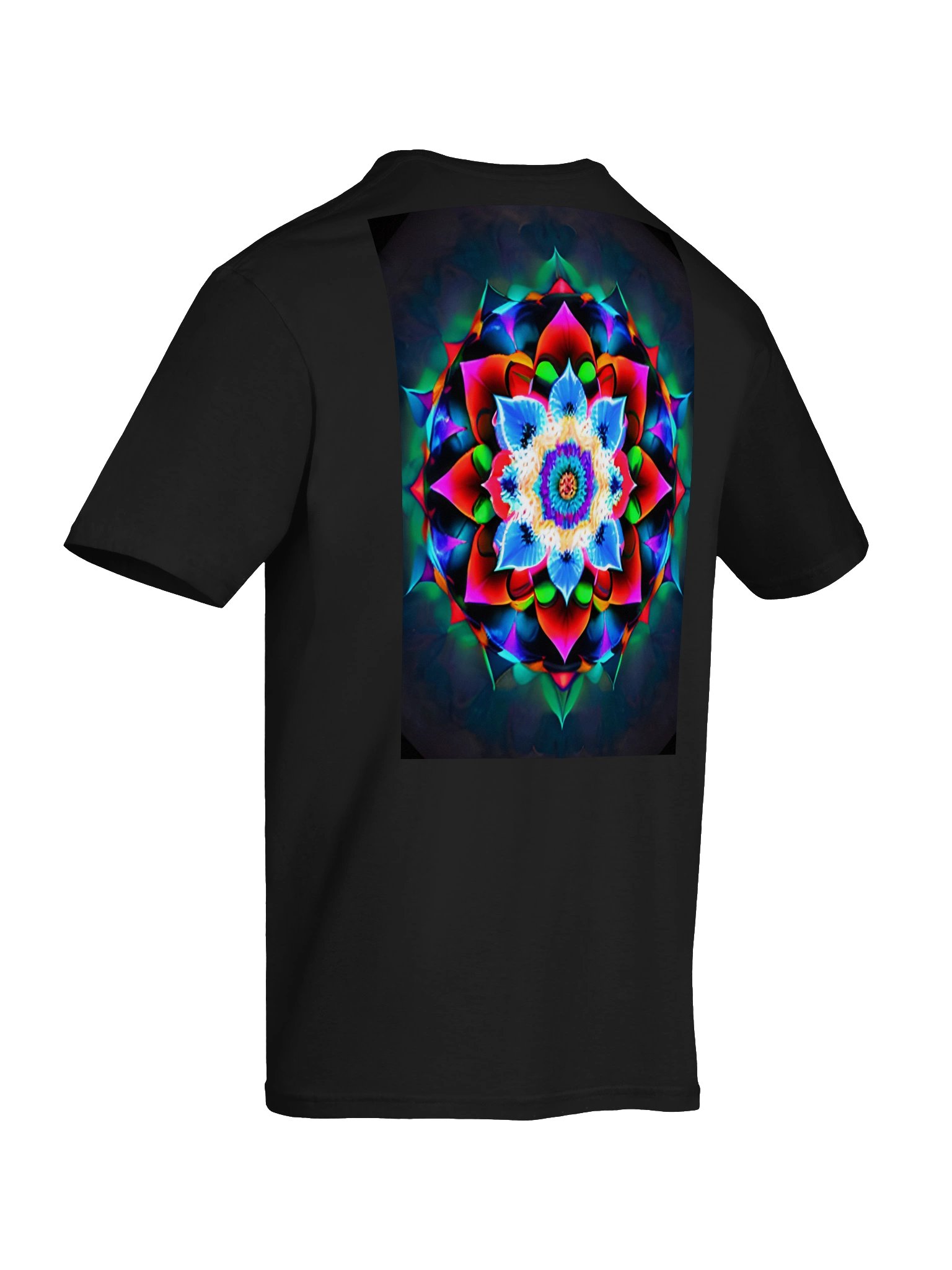 Neon Mandala Bloom Tee product image (8)