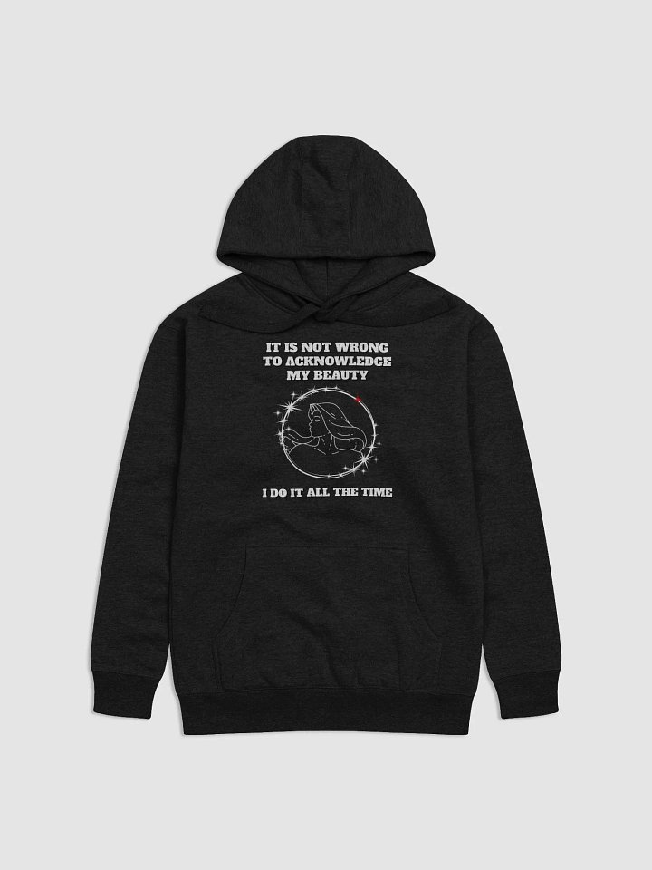 It Is Not Wrong To Acknowledge My Beauty - Funny Hoodie product image (3)