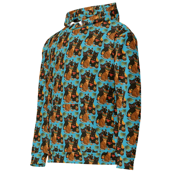 Cat brigade summer Unisex Hoodie product image (2)