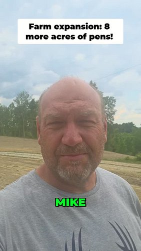 Farm expansion in progress! We're adding 8 acres of new pens. The bulldozer is finishing up today. Stay tuned for the final r...