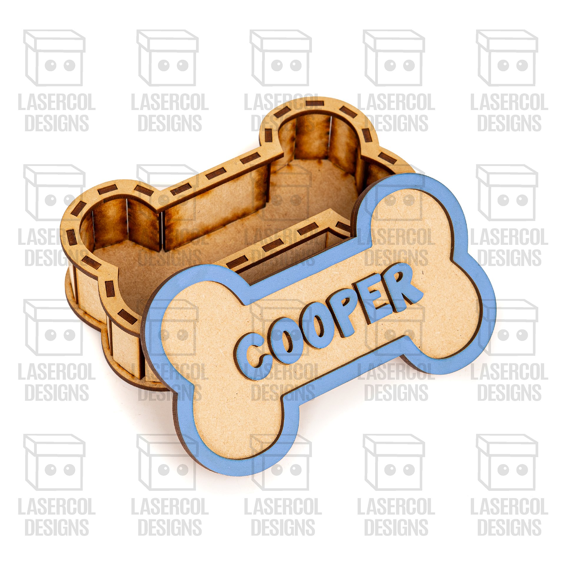Dog Bone Boxes (3 Sizes) - Laser Cut Files product image (4)