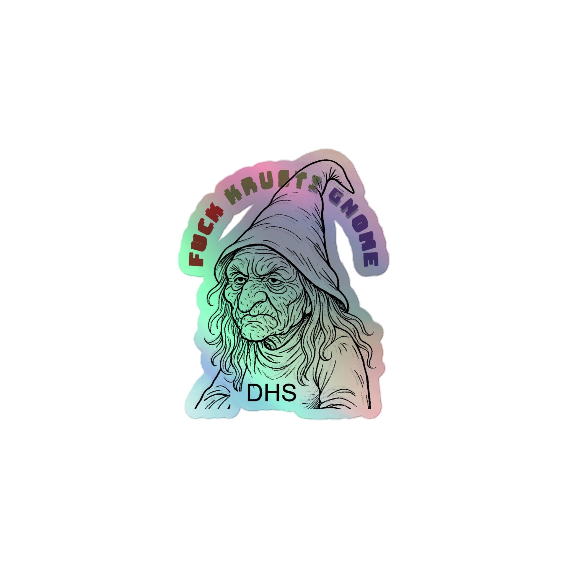 Stickers: F**k Krusti Gnome product image (1)