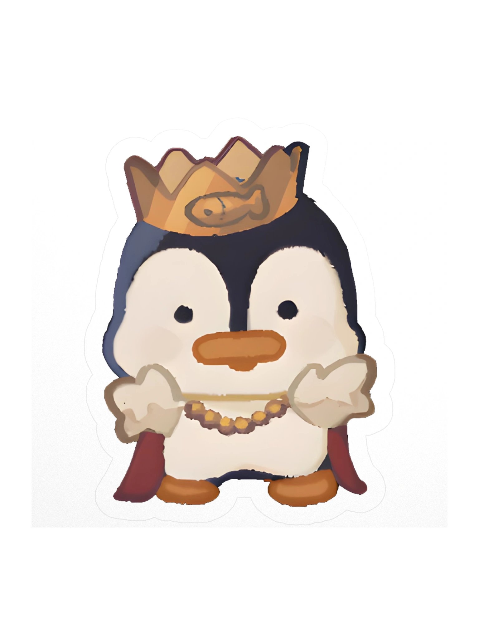 Queen Penguin Sticker product image (1)