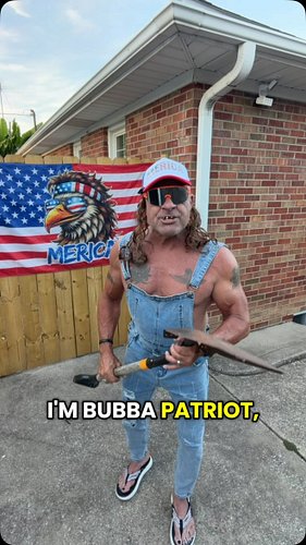 Bubba’s Truth Shovel got Trump talkin’! 😆  #Trump #funnyreels #Patriots #realtalk  #truestory