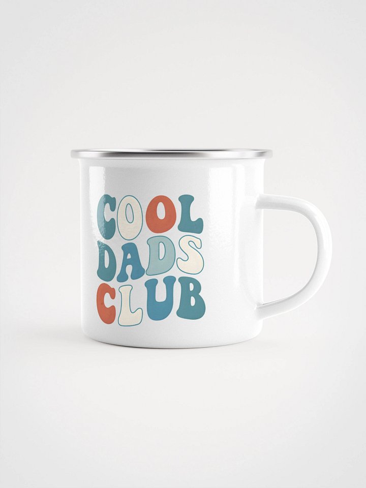 Cool Dads Club Enamel Mug product image (1)
