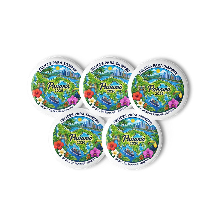 Asamblea Internacional 2026 “Felices para Siempre” Panamá Tropical Pin product image (1)