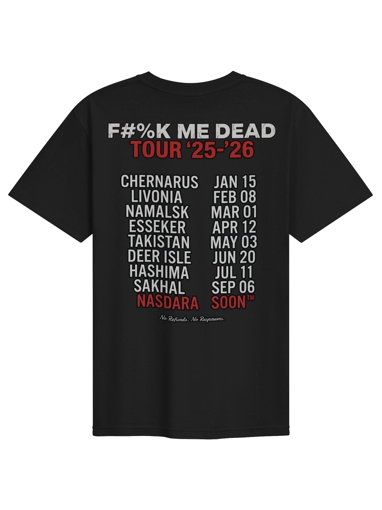 FMD Tour Shirt product image (42)