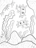 TSStechAngel's World - Axolotl Coloring Page