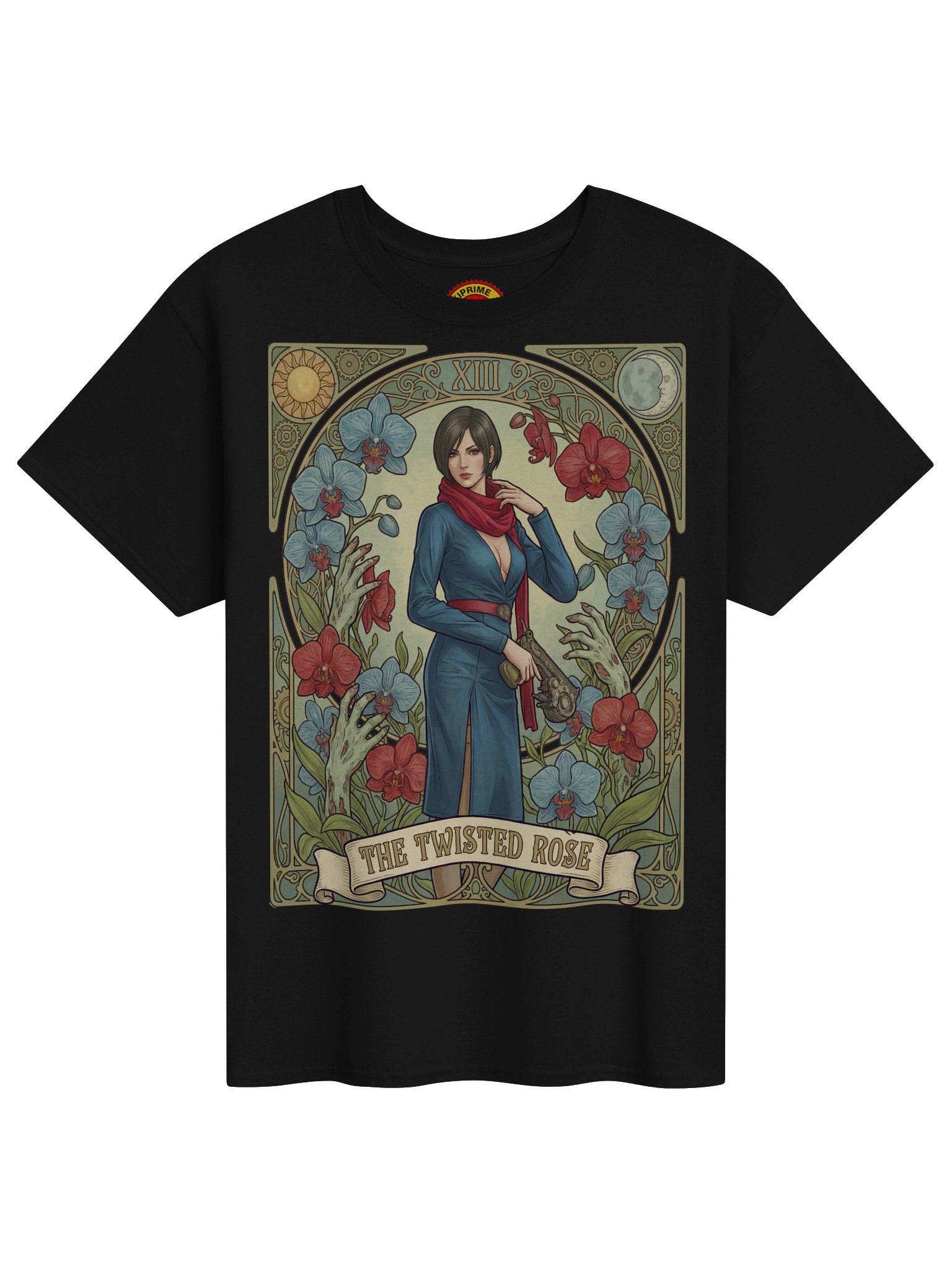 Resident Evil 6 Carla Radames Comic Art T-Shirt product image (1)