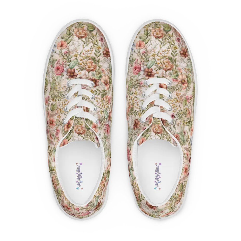 Blossom Breeze Lace-Up Canvas Shoes product image (2)