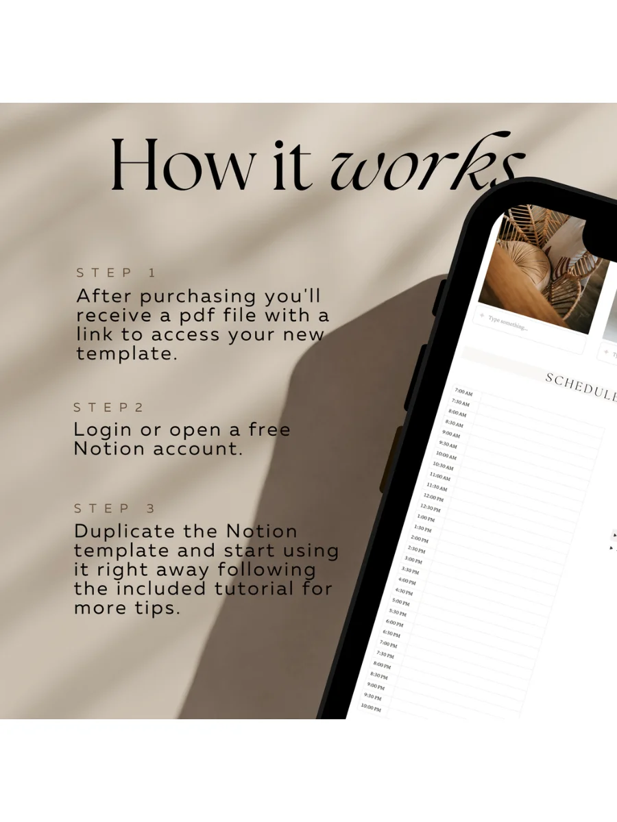 One Page Daily Planner product image (9)