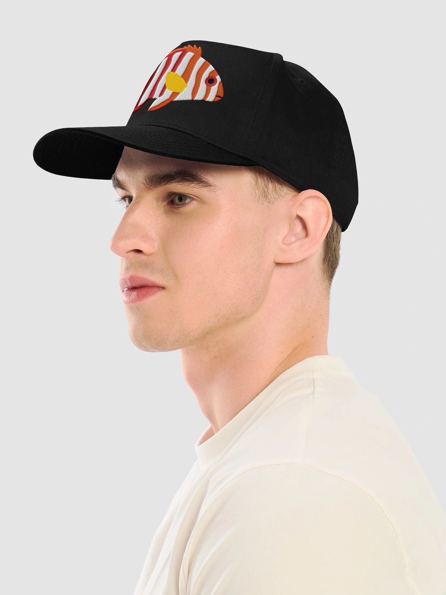 Harlequin Tuskfish Mid-Profile Baseball Cap (Embroidered) for Reef and Marine Aquarium Lovers product image (3)