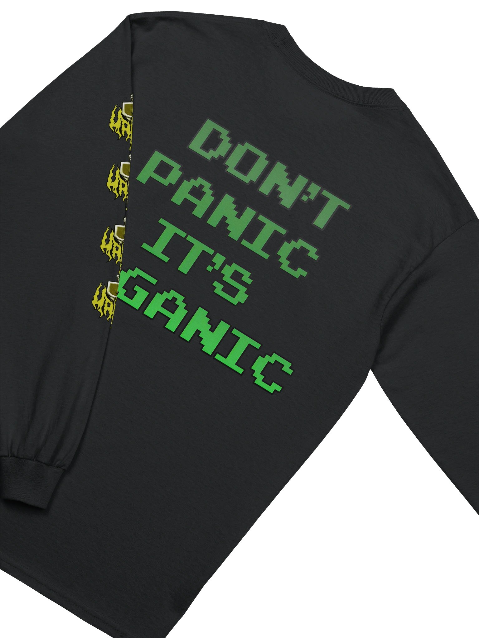 'Don't Panic. It's Oragnic' Longsleeve Tee product image (4)