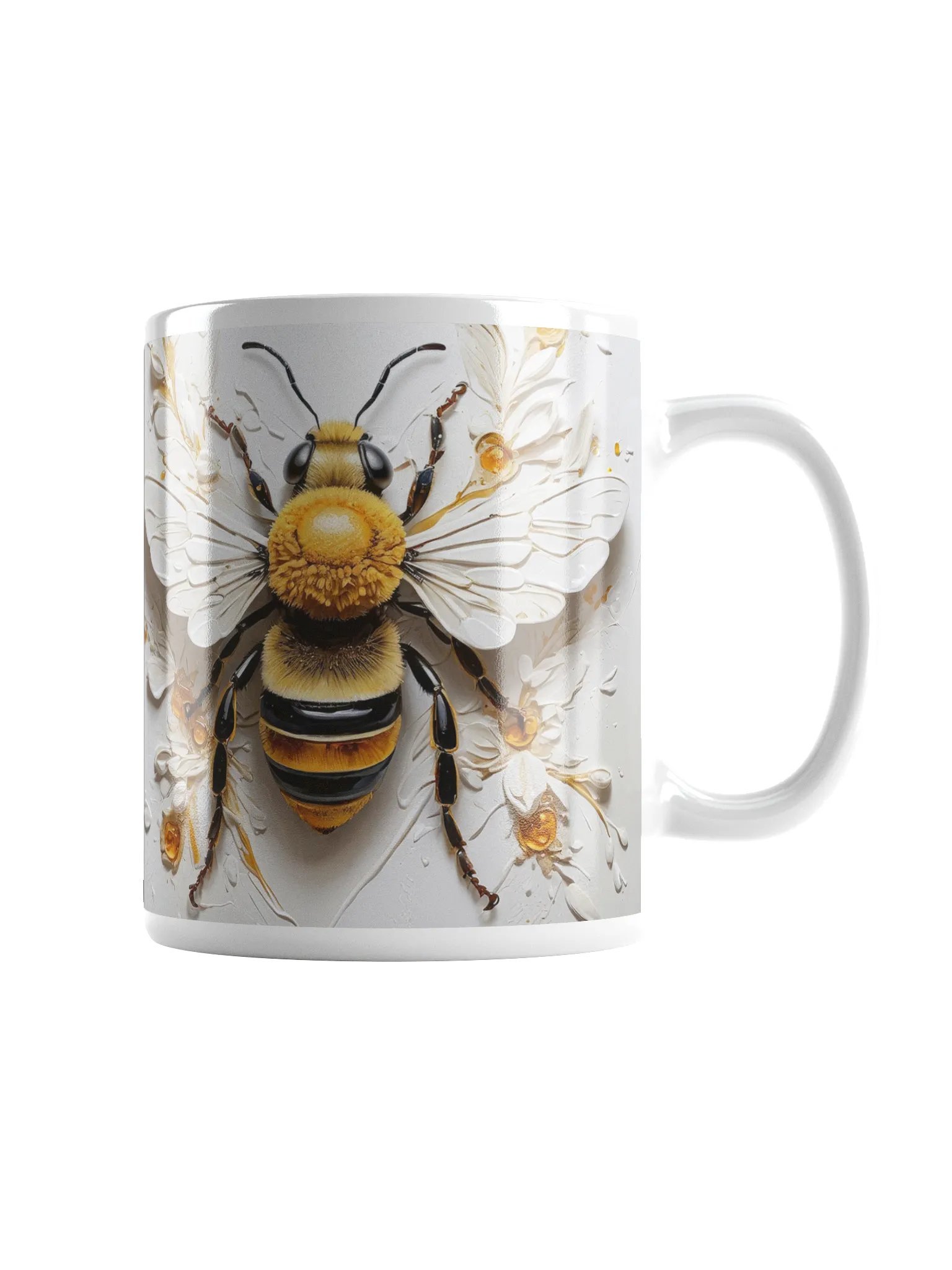 Bee’s Flight Ceramic Mug product image (1)