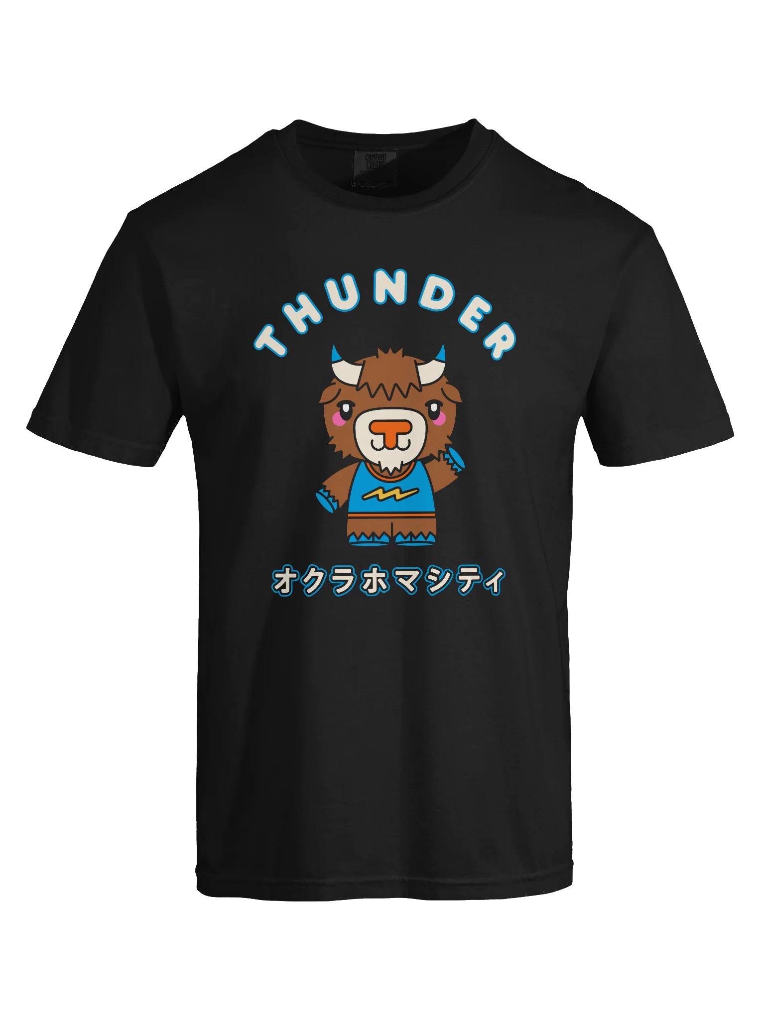 Thunder Basketball Kawaii Tee product image (14)