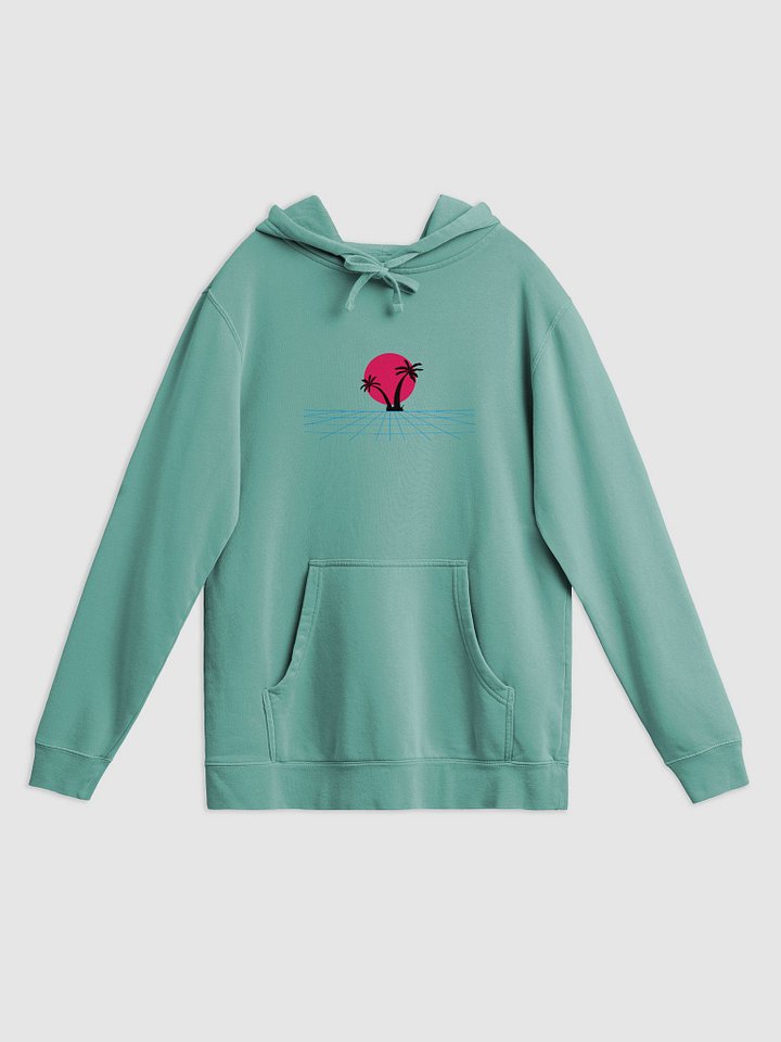Retro Sun Palm Hoodie product image (1)