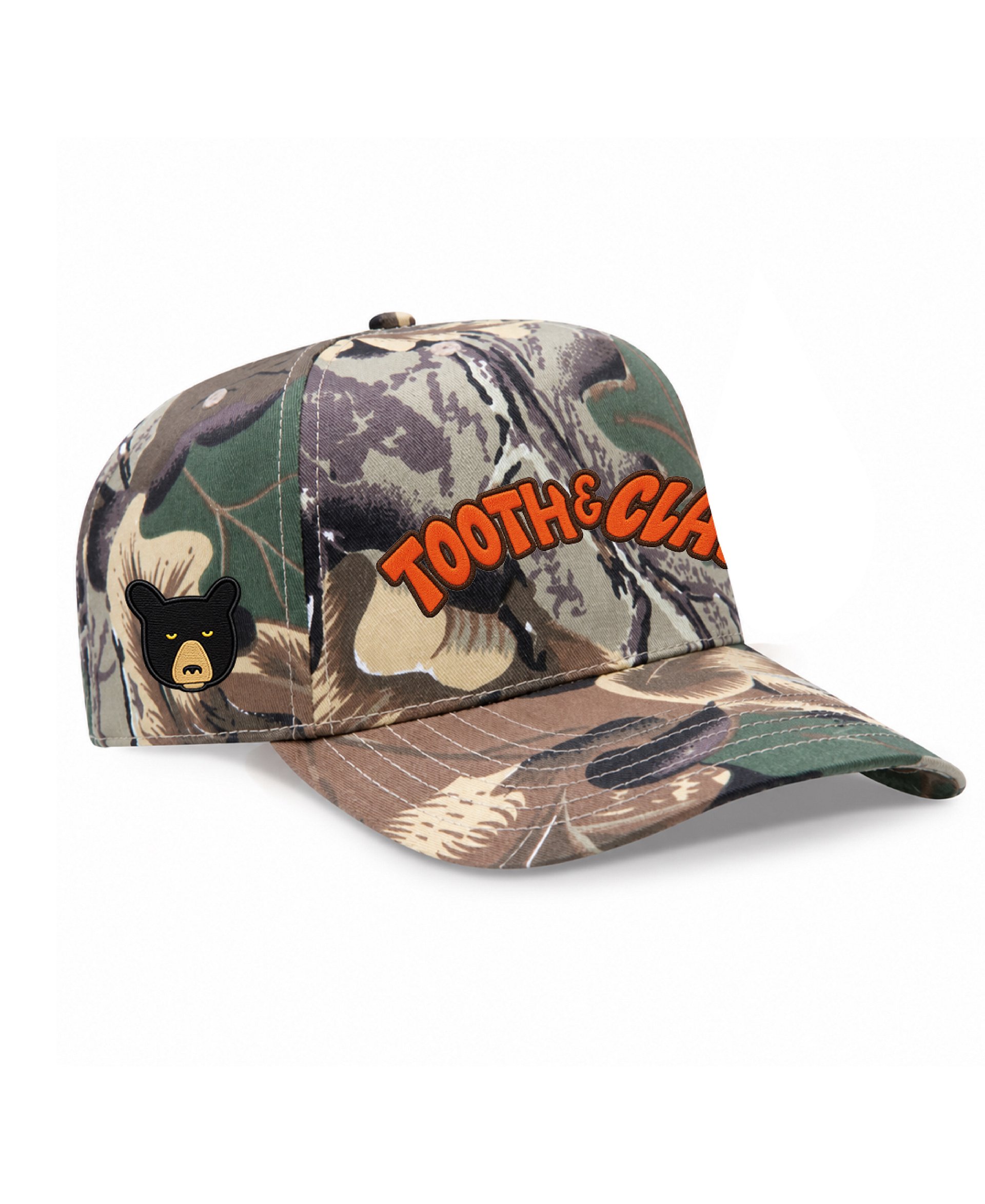 TOOTH AND CLAW LOGO SNAP BACK - LEAF CAMO product image (2)