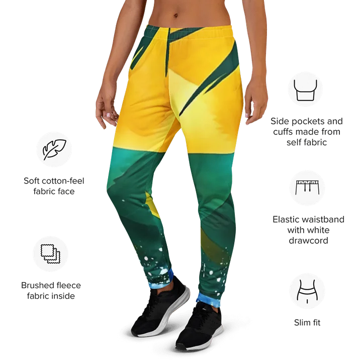 SVG Vintage Sport Diplomat Print - Caribbean Apples | Women's Joggers product image (2)
