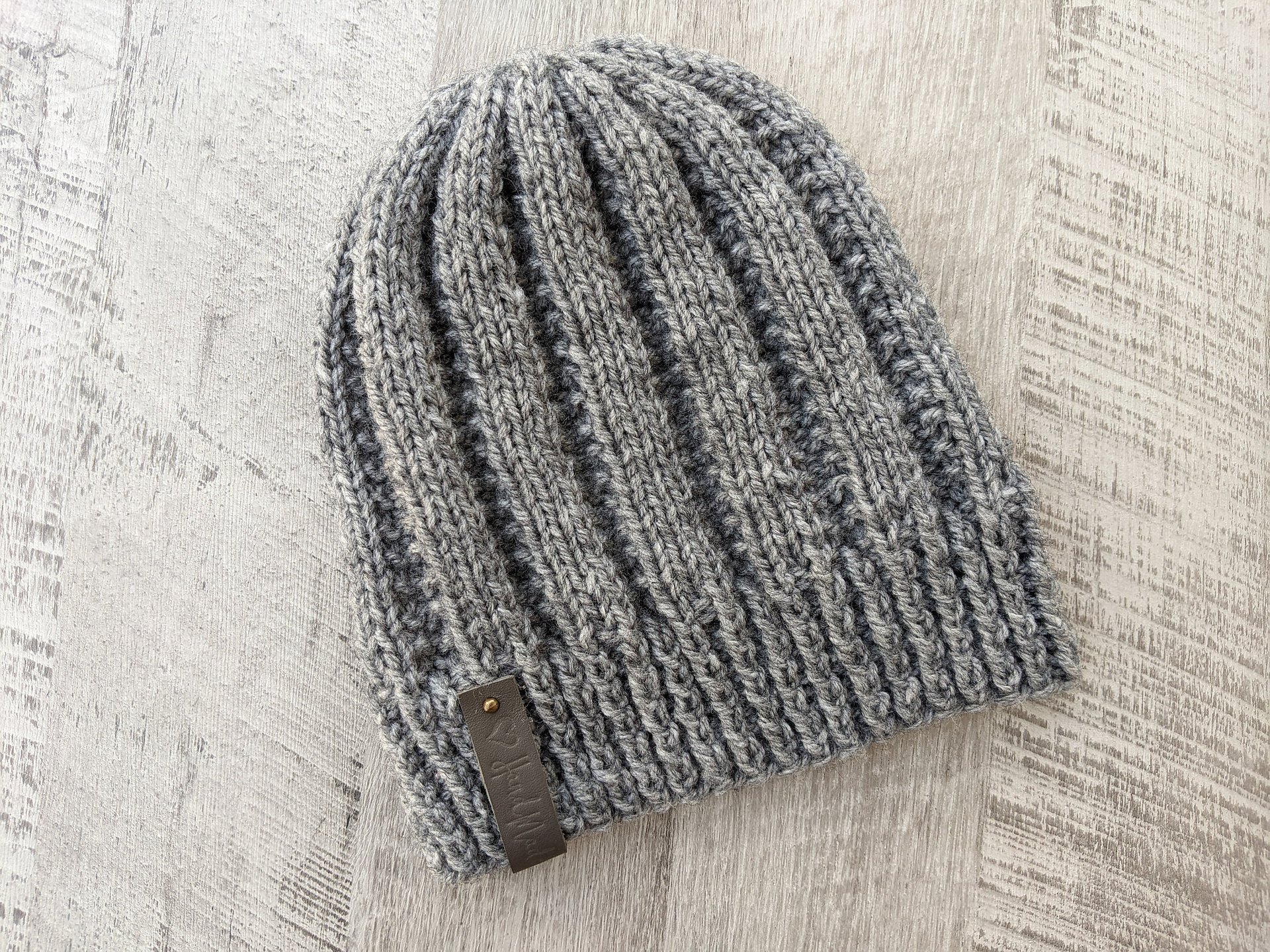 Knit & Purl Men's Hat Pattern product image (8)