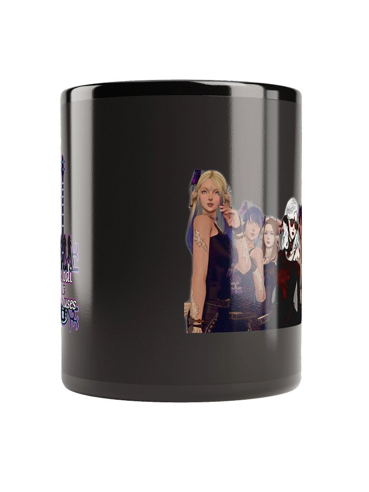 Melodi & The Muses Logo Black Mug product image (3)