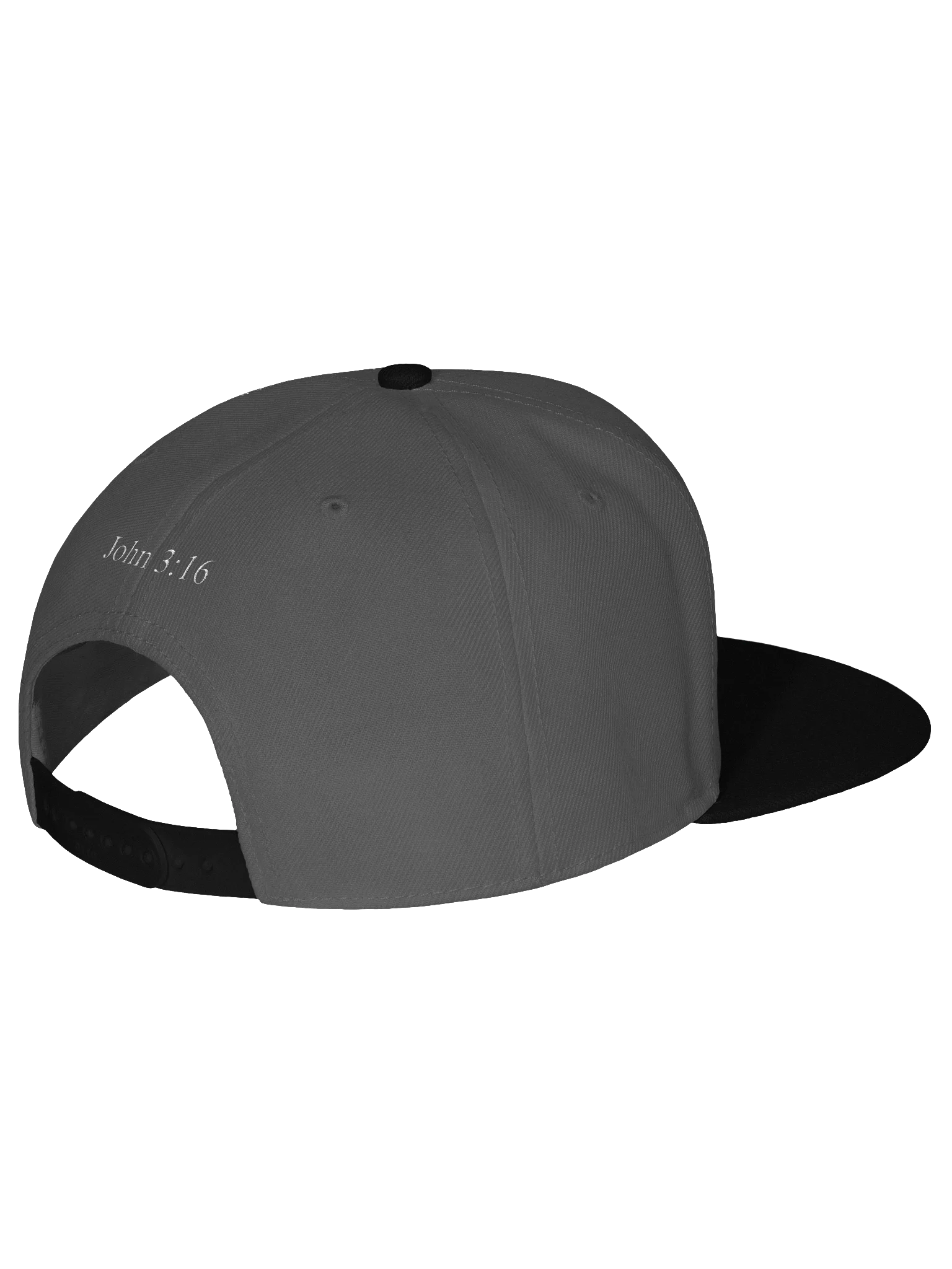 Embroidered John 3:16 Wool Snapback Cap product image (35)