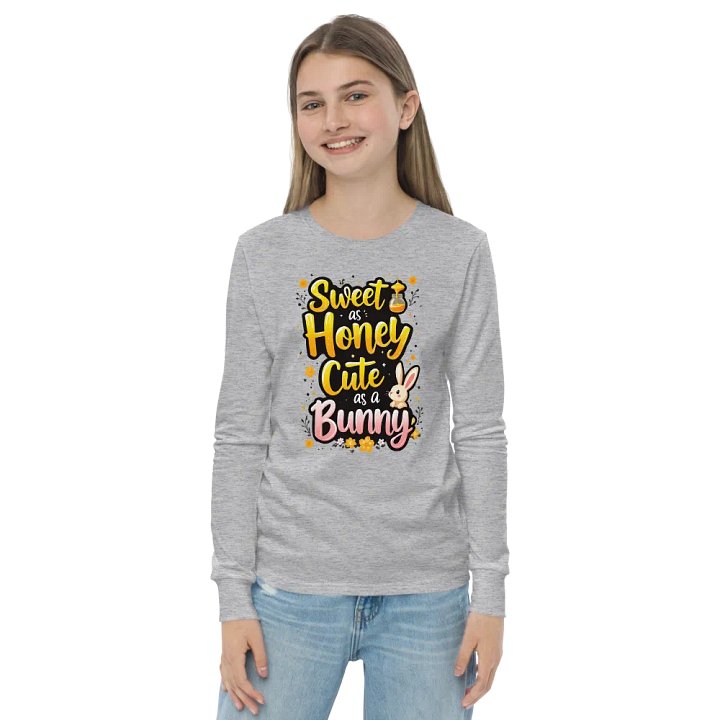 Honey Bunny Vibes Long Sleeve Tee product image (21)
