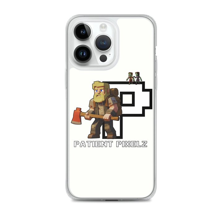 Patient PixelZ P Logo iPhone® MagSafe® Case (White) product image (2)
