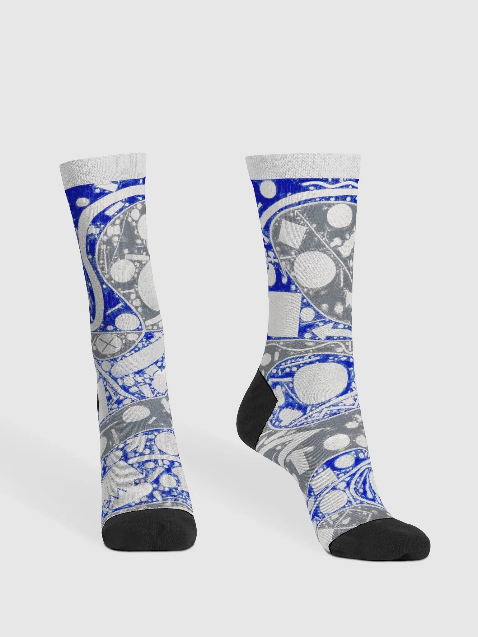 Cartoon Crankshaft Crew Socks 1 product image (1)