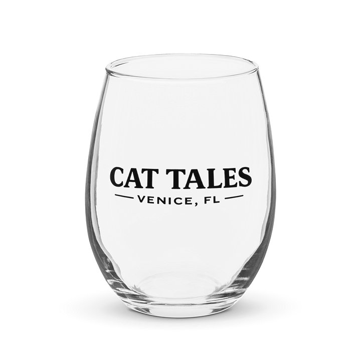 Cat Tales | Stemless Wine Glass product image (1)