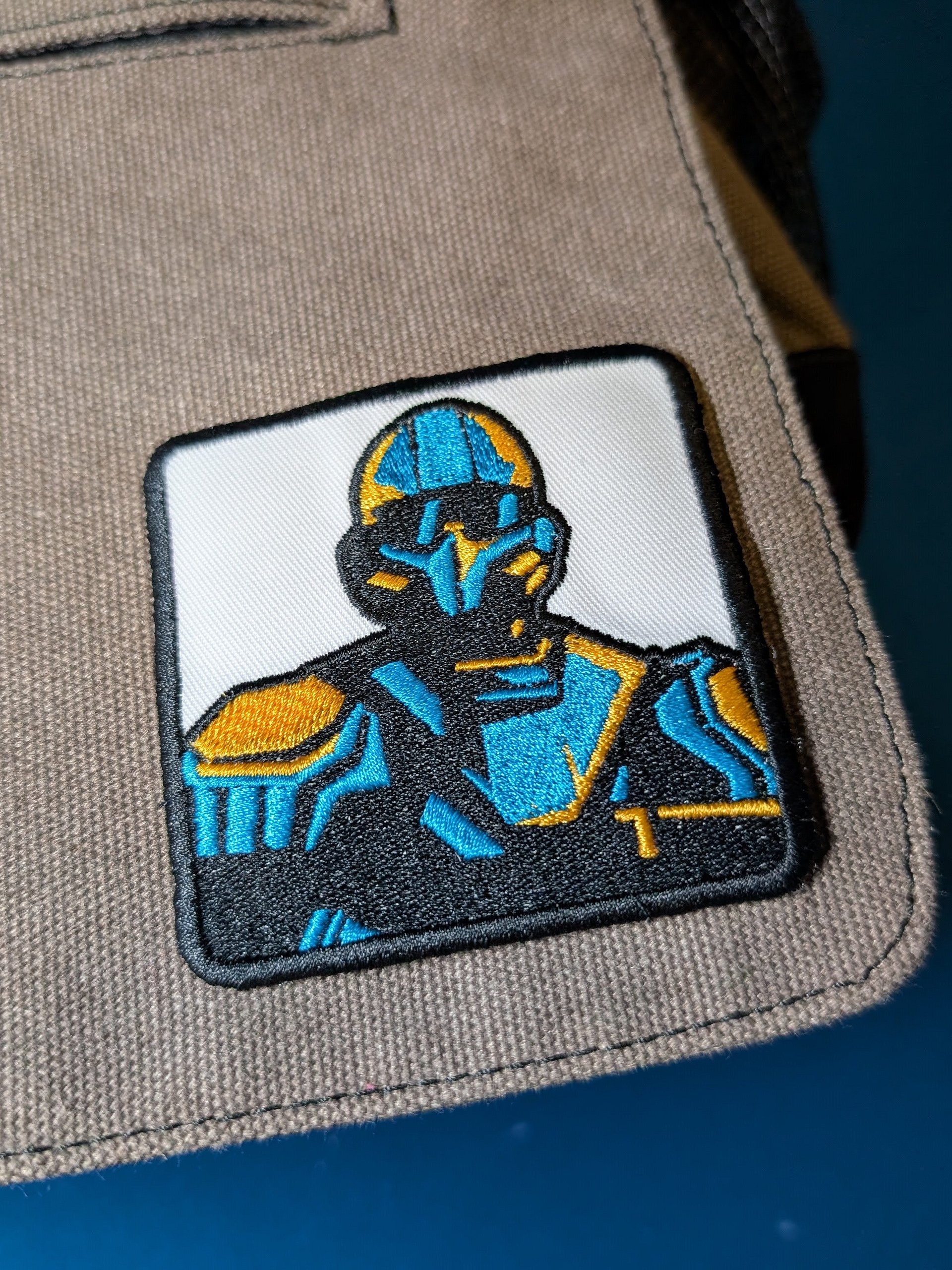 Helldiver Bust Patch [Square] product image (3)