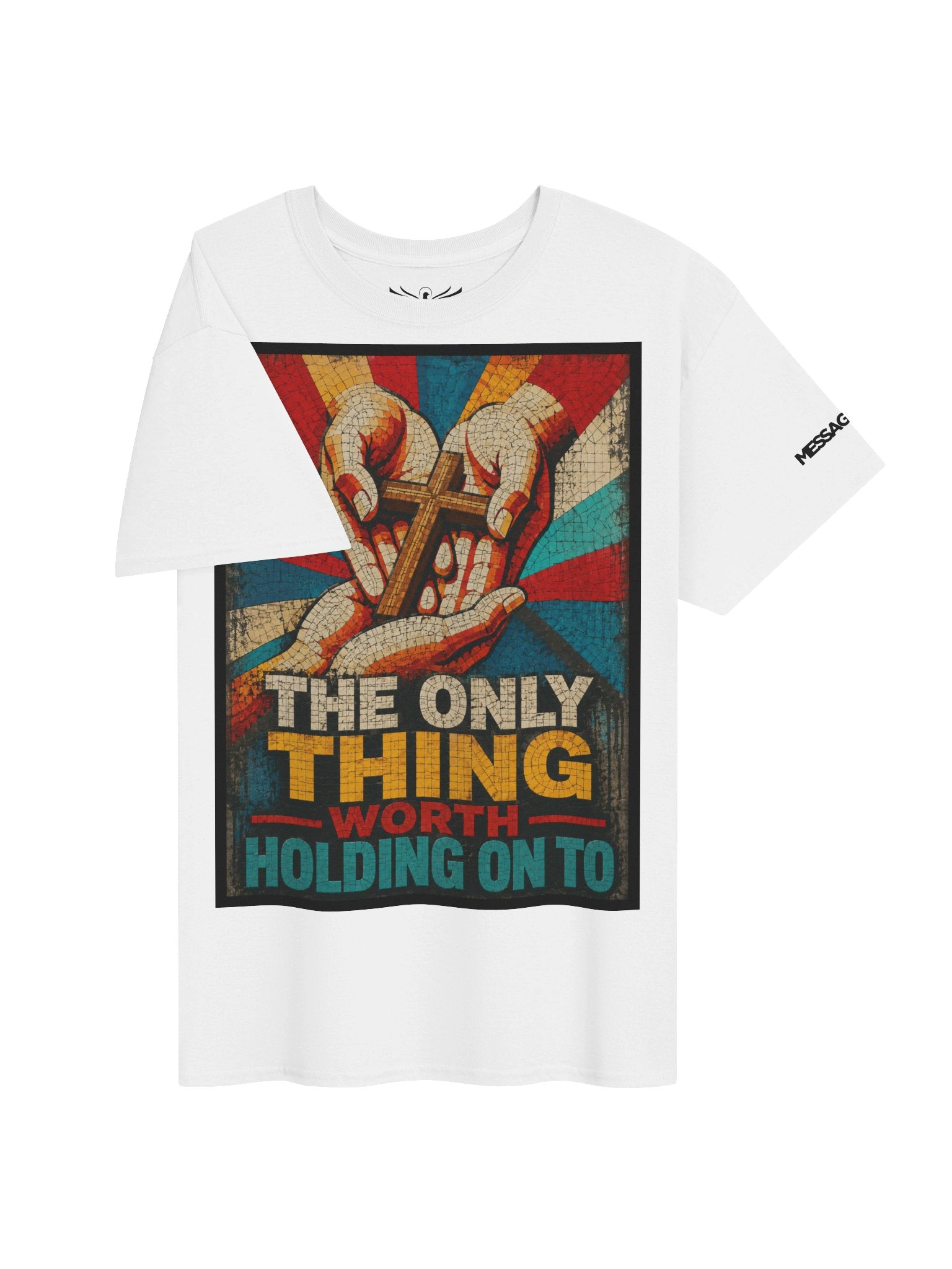 Message Rhema - Only Thing Worth Holding - WHT product image (3)