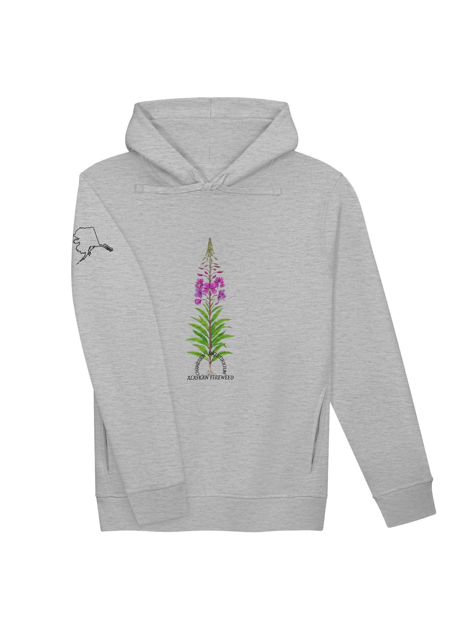 DELUXE "ALASKAN FIREWEED" SIDE POCKET HOODY product image (3)