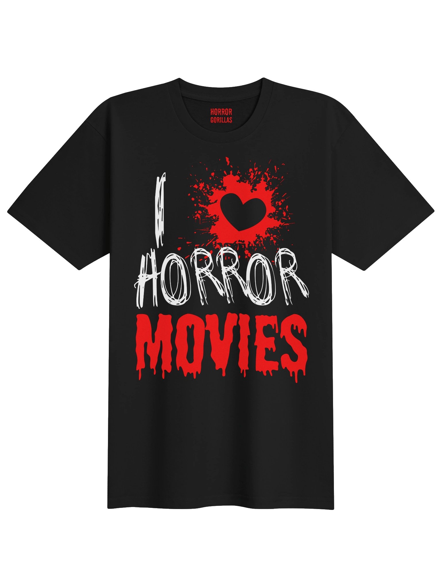 I Love Horror Movies T-Shirt product image (1)