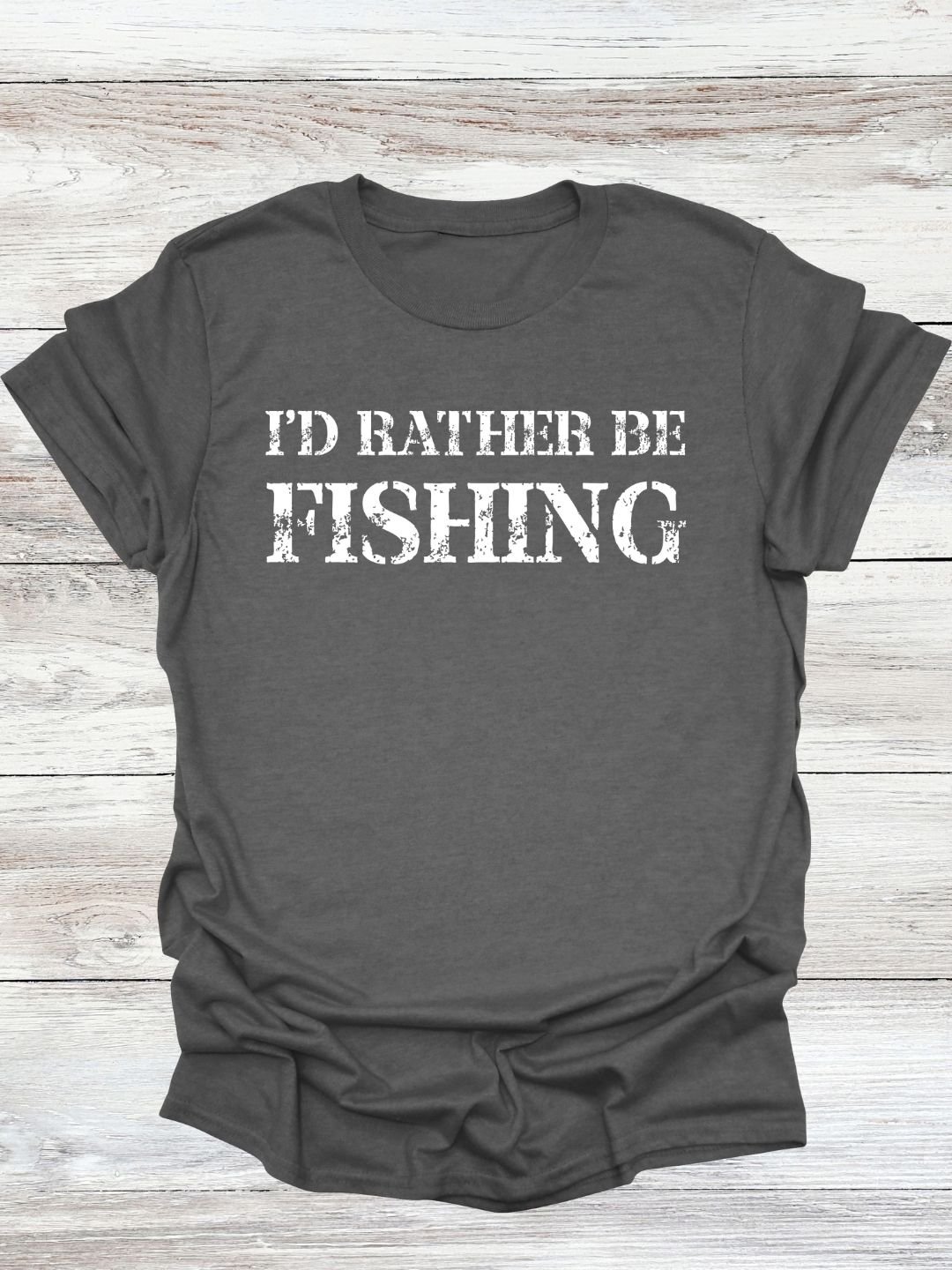 I'd Rather Be Fishing T-Shirt product image (1)