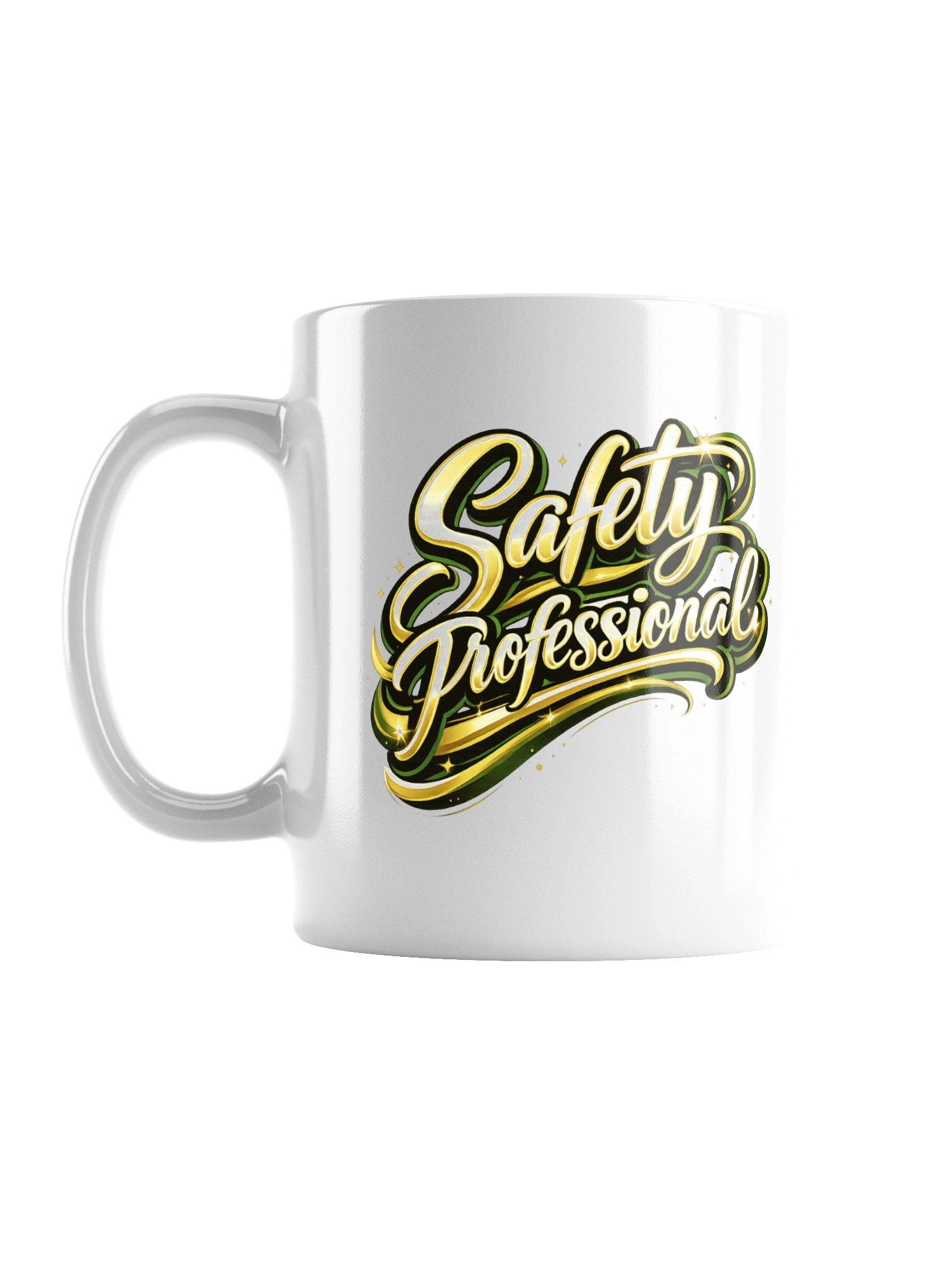 Safety Professional White Glossy Mug – ASP & CSP Certification Coffee Mug | Gift for EHS, HSE & Occupational Safety Professionals product image (1)
