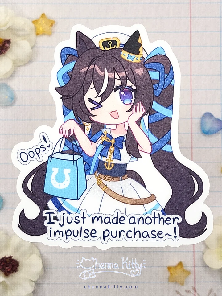 Vivlos's Impulse Purchase - Umamusume Vinyl Sticker product image (2)