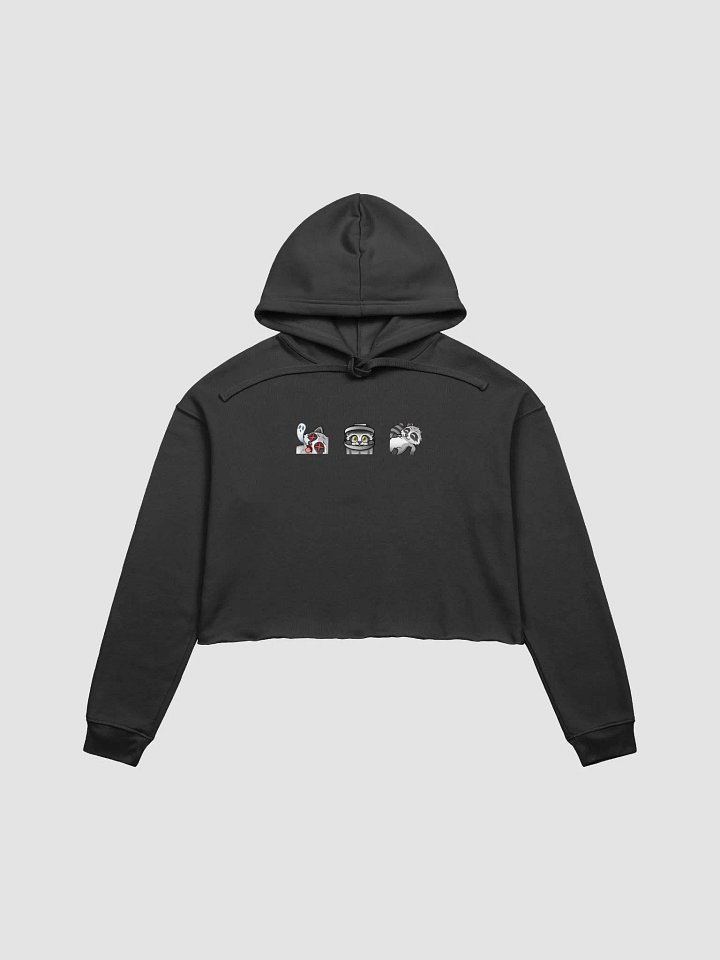 Tri-Trash CROP TOP HOODIE product image (1)