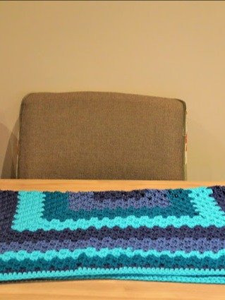 Granny square cardigan crochet pattern product image (4)