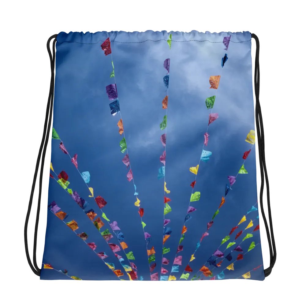 Papel Picado Drawstring Bag product image (1)
