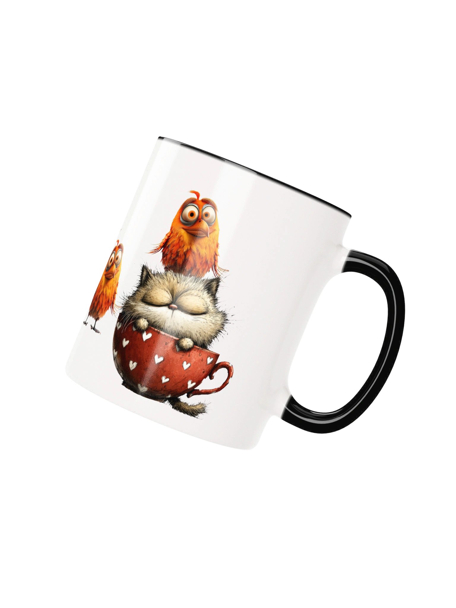 Cat In A Teacup Accent Mug product image (12)