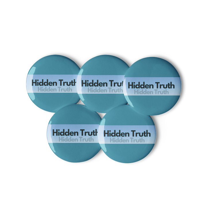 Hidden Truth Hidden Truth Button Pins product image (2)