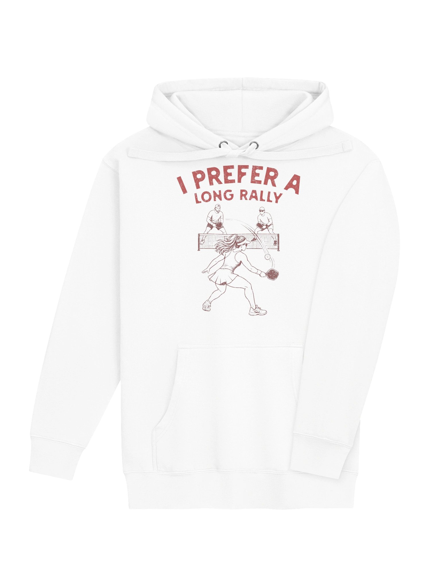 I Prefer a Long Rally Hoodie – Funny Pickleball Hoodie product image (22)