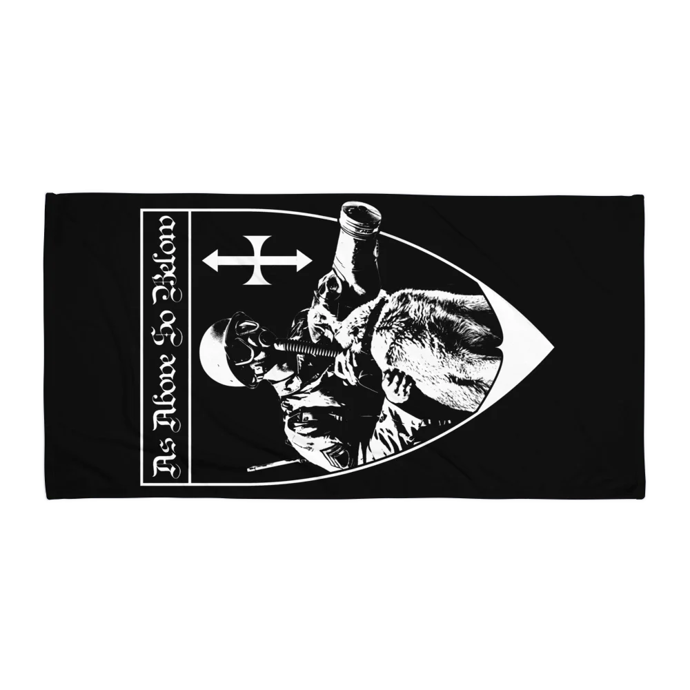 AS ABOVE SO BELOW LOGO TOWEL product image (1)