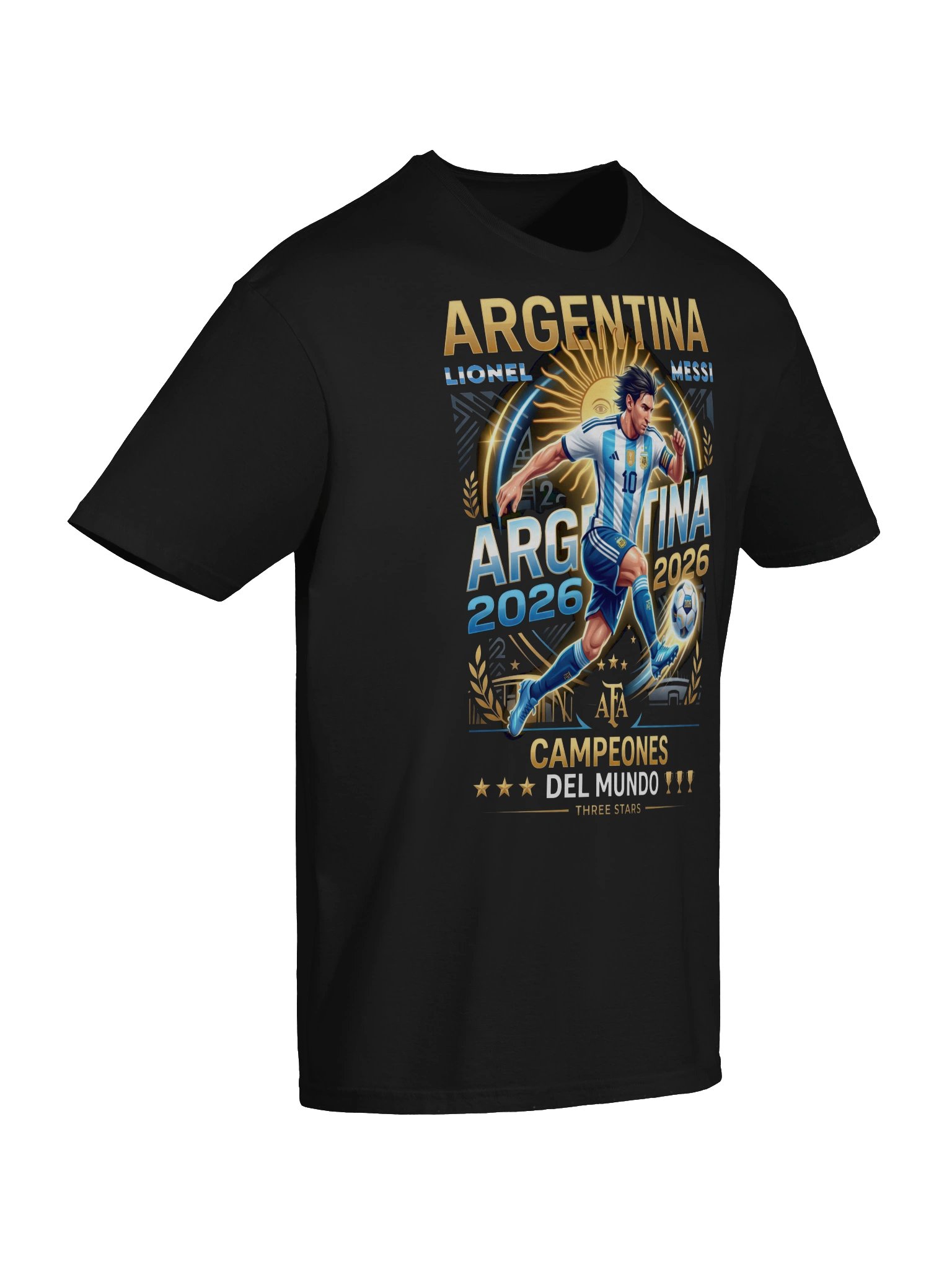 Messi Golden Legacy Argentina Graphic Tee product image (5)