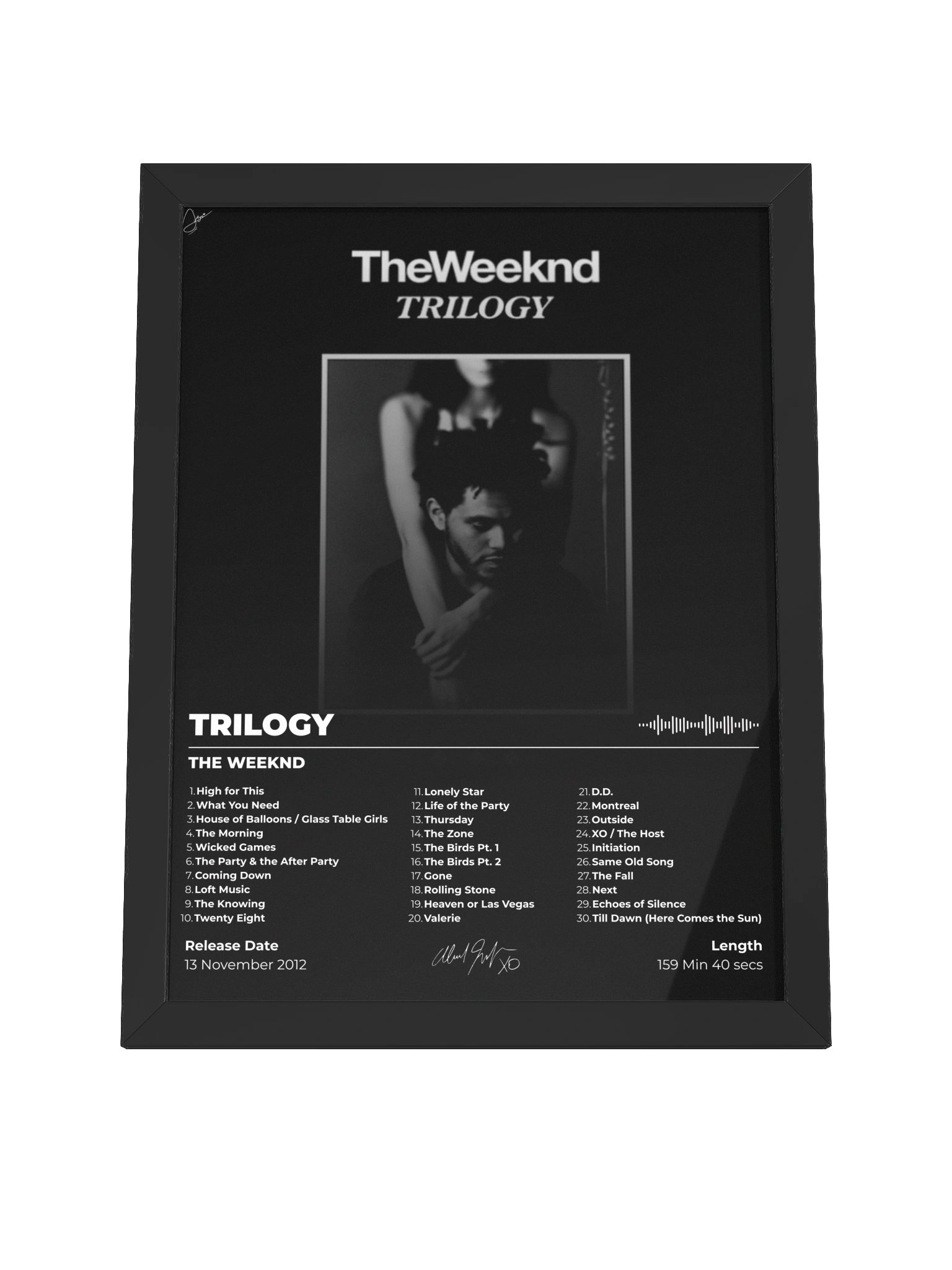 The Weeknd Trilogy Framed Poster product image (4)