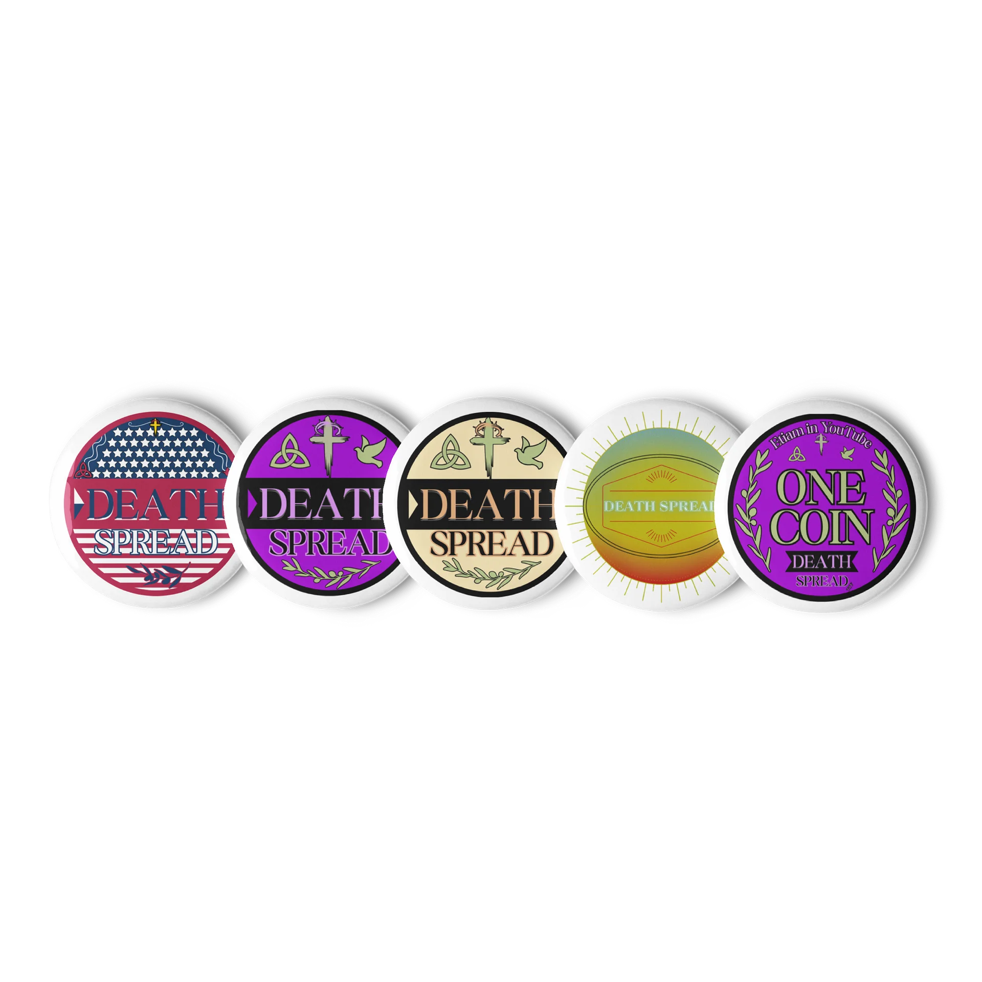 Channel Logo Evolution Pin Set product image (1)